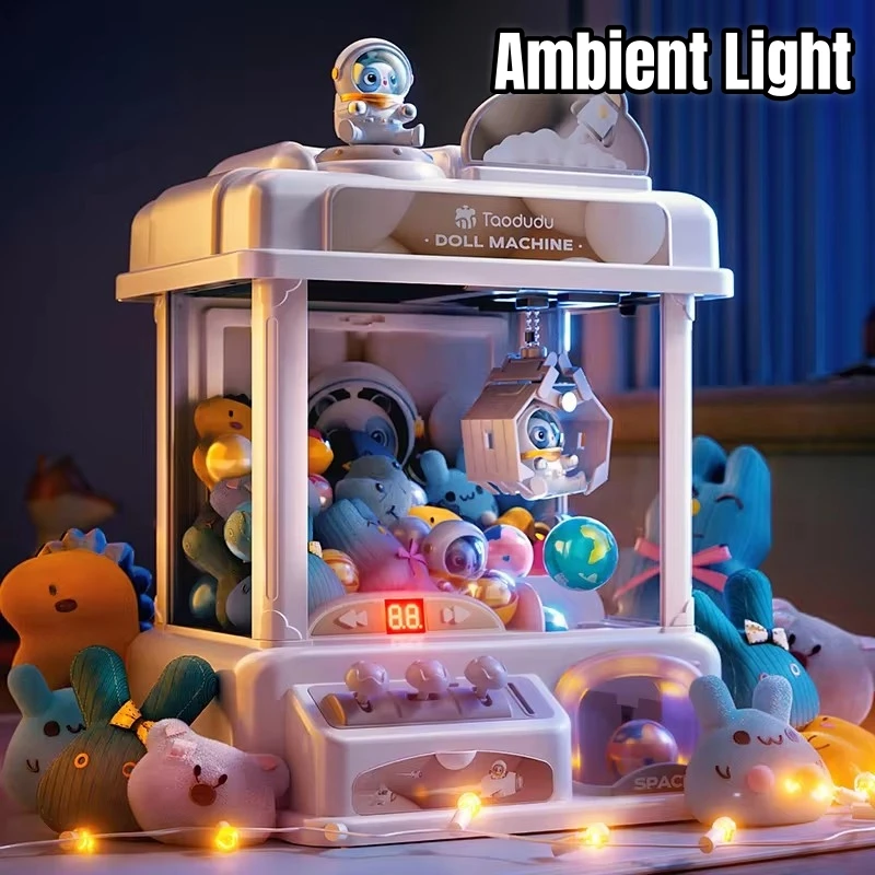 Coin Operated Kiddie Ride - Space Mini Claw Arcade Machine Zabawki