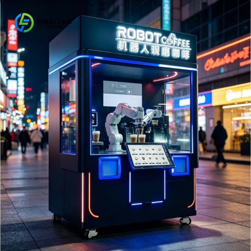 Arcade Ticket Machine - Automat do kawy z robotem AI