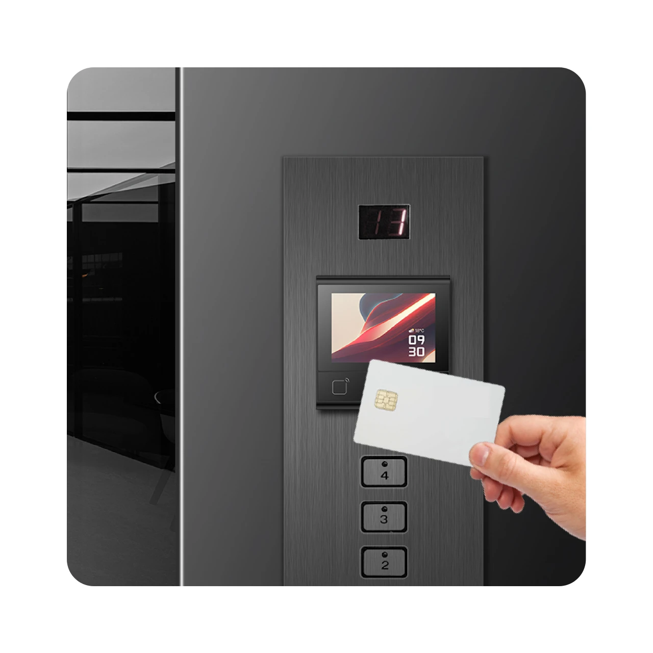 Nfc Card Reader Vending - System kontroli dostępu Ethernet DW200, czytnik/zapisywarka