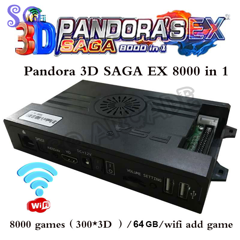 Zręcznościowa Pandora Saga Box – Arcade Ticket Machine recenzja i cena